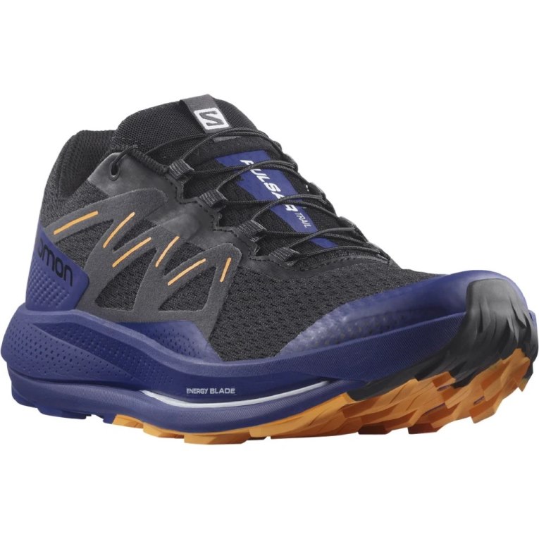 Tenis Para Trail Running Salomon Pulsar Hombre Azules Negros | MX ZKXV567